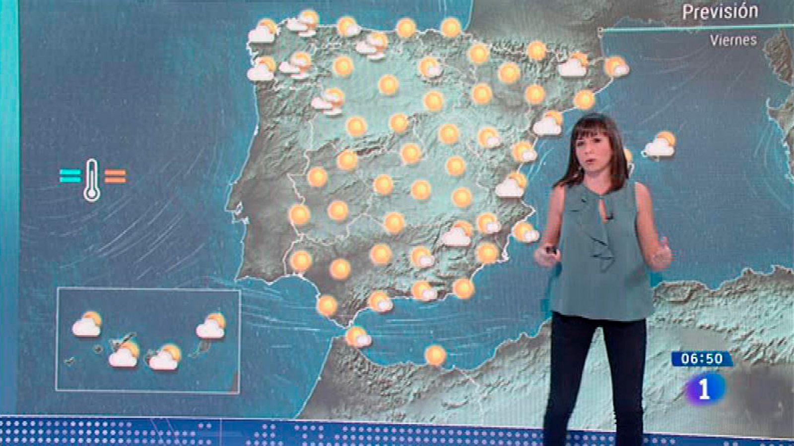 Tiempo estable en la mayor parte del país y bajada de temperaturas en Galicia - El tiempo | Ver