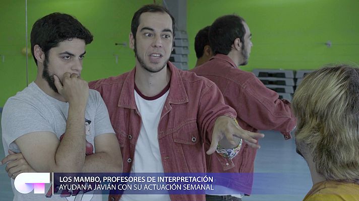 Julio y Gustavo, profesores de interpretación de OT