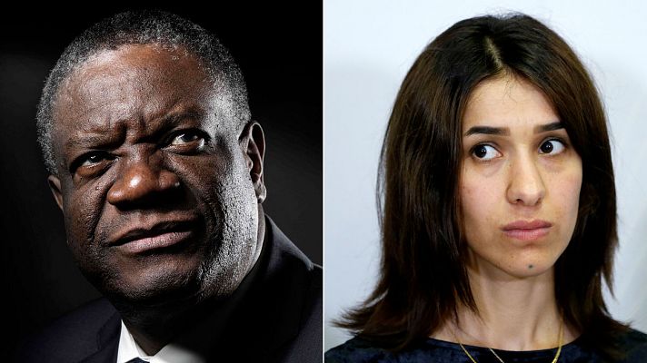 Denis Mukwege y Nadia Murad, Nobel de la Paz 2018
