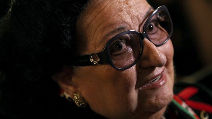 Telediario 1 - El mundo de la cultura y la política despide a Montserrat Caballé