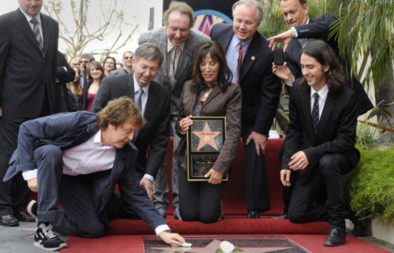 Una estrella para el ex Beatle Harrison