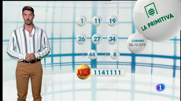 Loterías - Bonoloto+Primitiva - 06/10/18