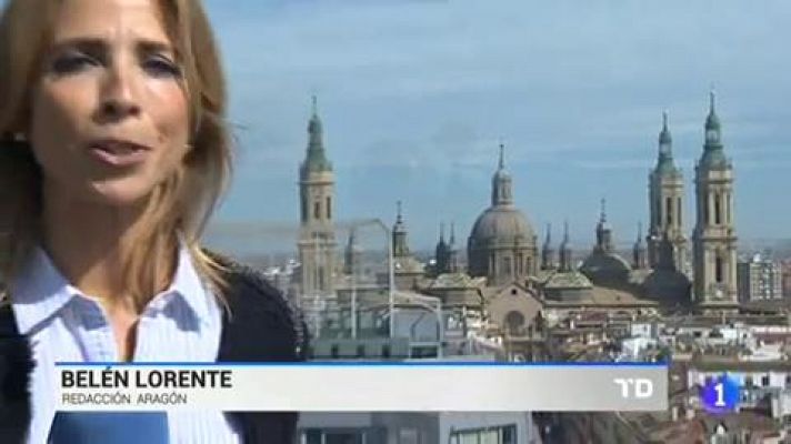 Telediario 1 - Zaragoza cuelga ya el cartel de completo
