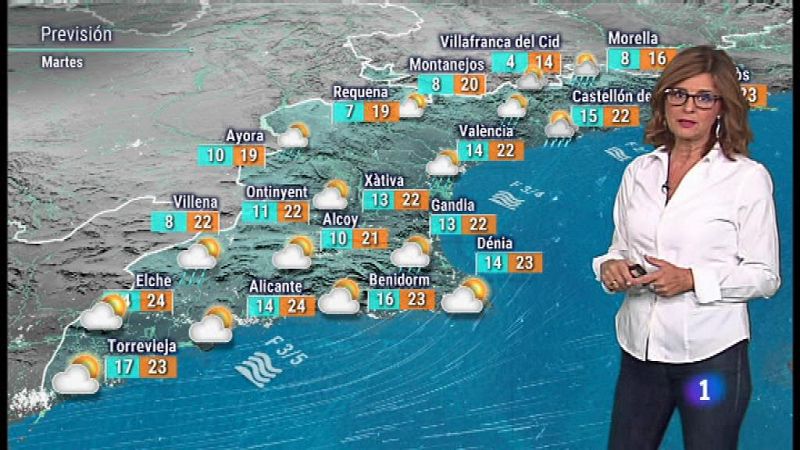 El tiempo en la Comunidad Valenciana - 08/10/18 - ver ahora 