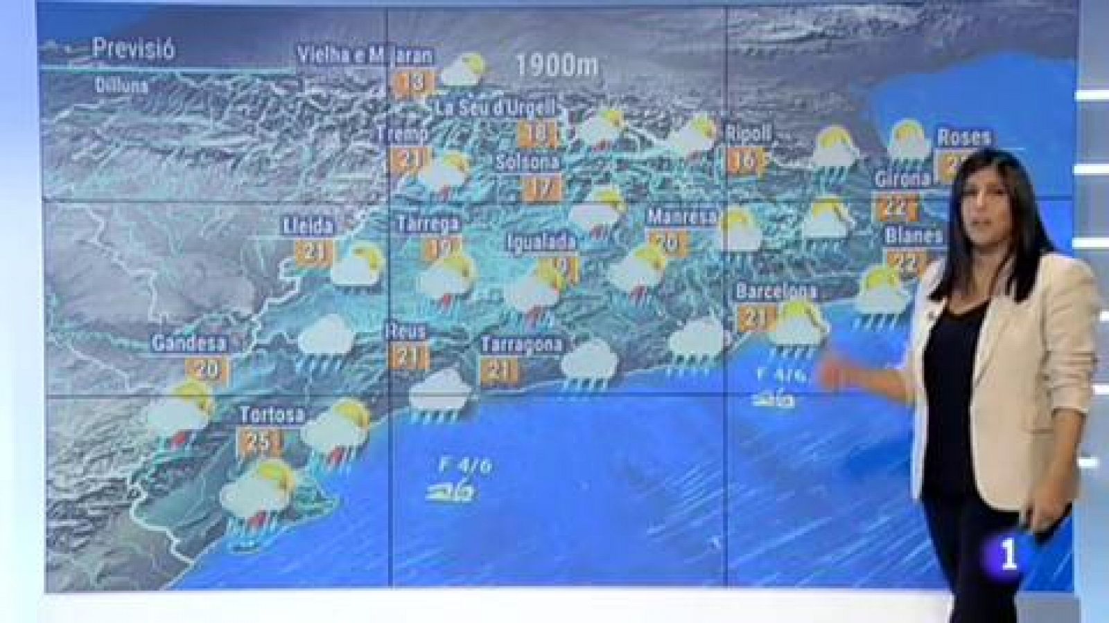 L'Informatiu: El temps - 08/10/2018 | RTVE Play