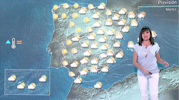 Lluvias en Cataluña, Baleares y Andalucía