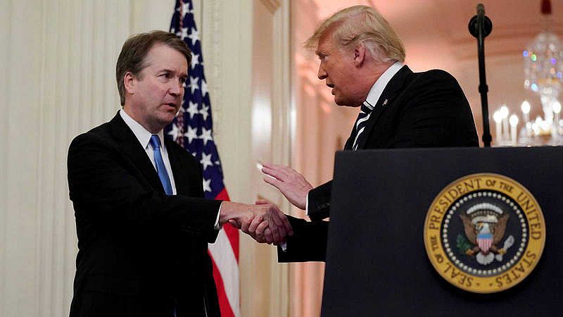 Trump pide disculpas a Kavanaugh por la "campaña de destrucción" de las acusaciones de abusos sexuales 