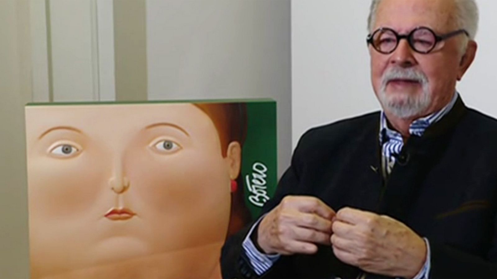 Telediario 1: Fernando Botero, el pintor del volumen | RTVE Play