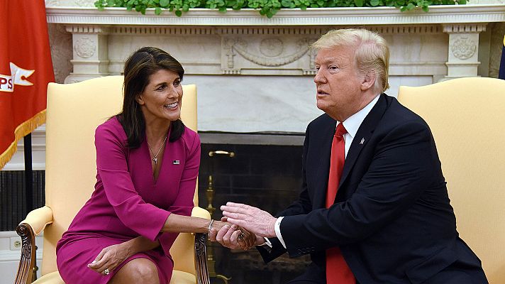Informativo 24h - Dimite Nikki Haley, embajadora de Trump ante la ONU