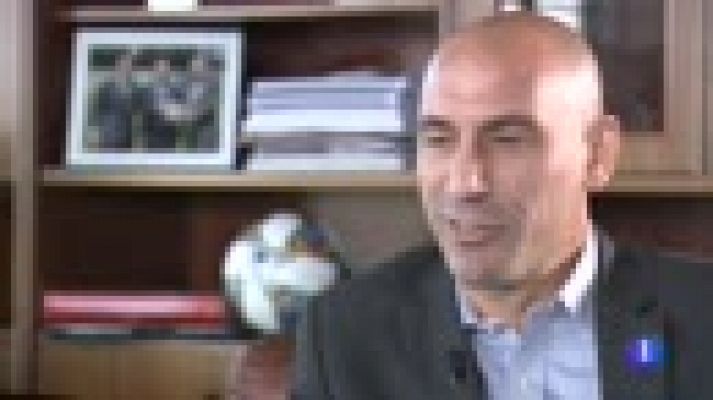 Telediario 1 - Rubiales, sobre los horarios de Liga: " La salud está por encima del negocio"