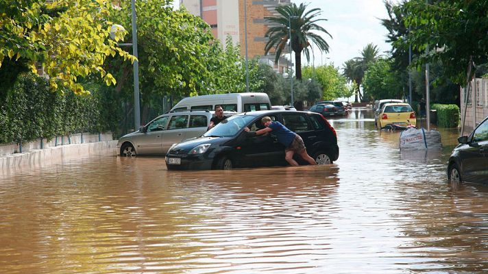 Cielos cubiertos y fuertes lluvias en prácticamente toda la Península