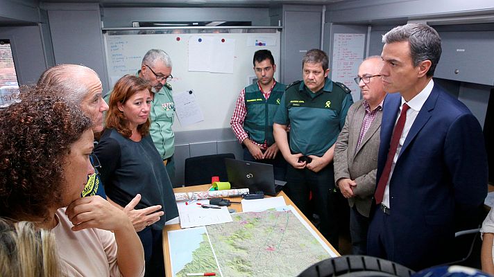 Más de 600 efectivos trabajan en la zona afectada por las fuertes lluvias en Mallorca 