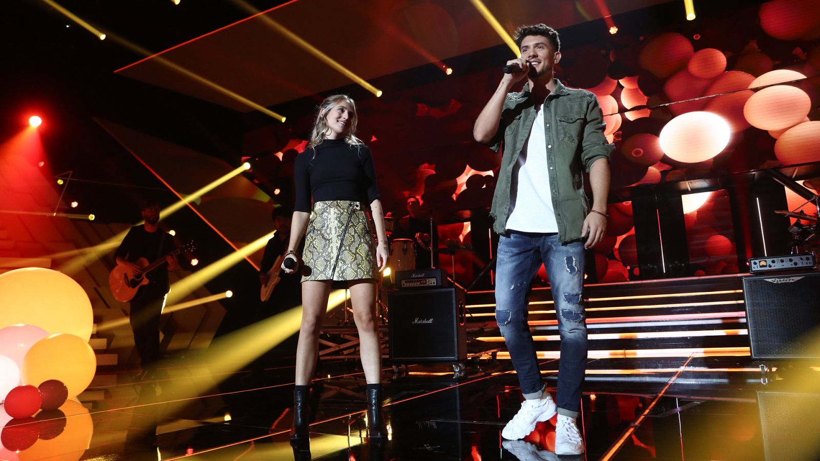 OT 2018 - Carlos Right y María cantan "Contigo" en la gala 3