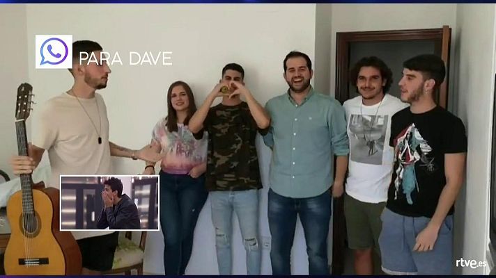 OT 2018 - Dave, sorprendido por amigos y familiares