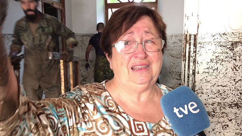 Una vecina de Sant Llorenç: "Si no hubiéramos subido nos habríamos ahogado"