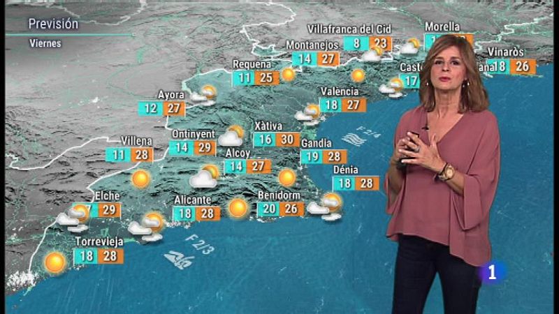 El tiempo en la Comunidad Valenciana - 11/10/18 - ver ahora 