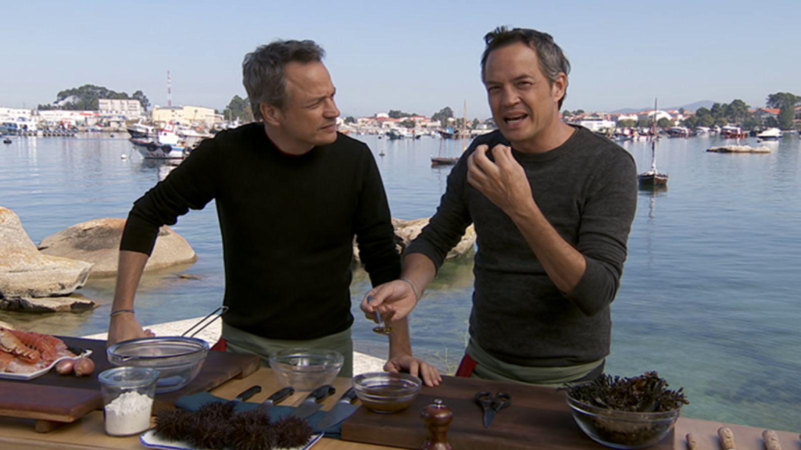 Torres en la cocina - Ensalada de cigalas. Mejillones con cachelos - ver ahora