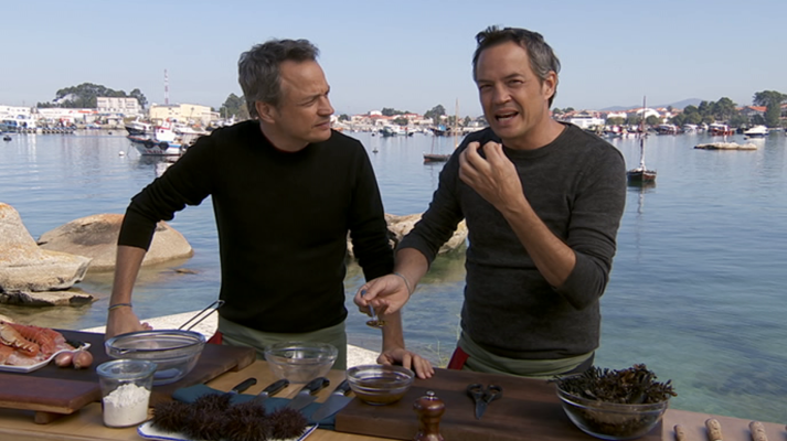 Torres en la cocina - Ensalada de cigalas. Mejillones con cachelos