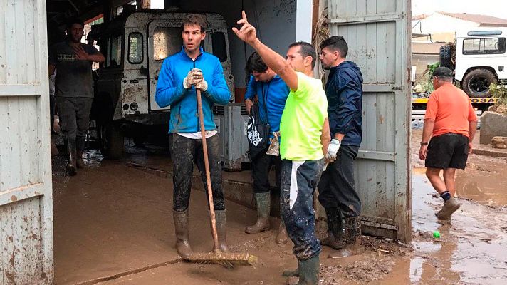 Telediario 1 - La imagen del Nadal más solidario da la vuelta al mundo
