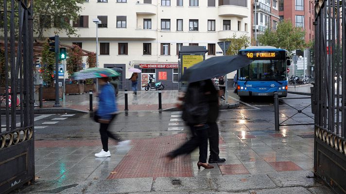 Cielo cubierto y temperaturas que suben en casi todo el país