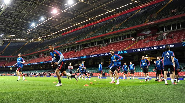 Fútbol - Amistoso Selección Absoluta: Gales - España. Previo (2)