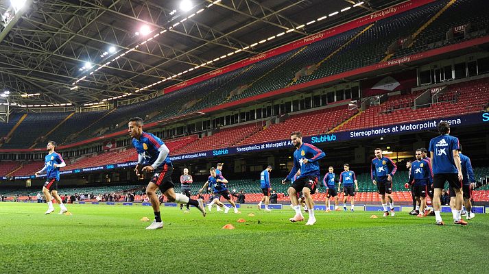 Fútbol - Amistoso Selección Absoluta: Gales - España. Previo (2)