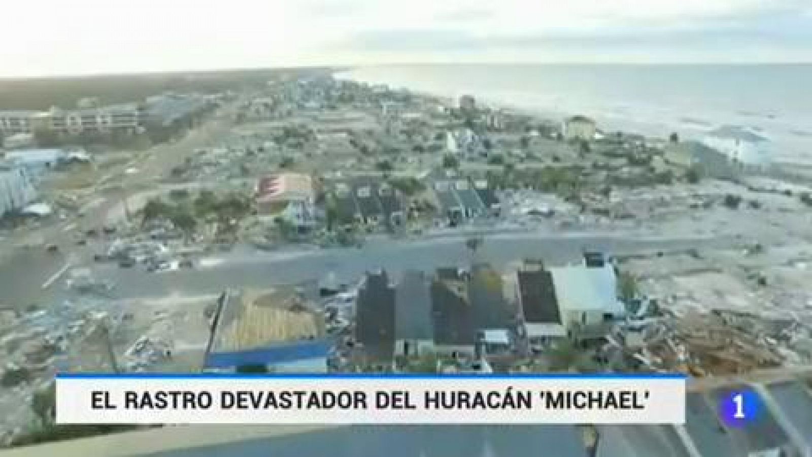 Una de las zonas más turísticas de Florida ha quedado devastada por el huracán Michael