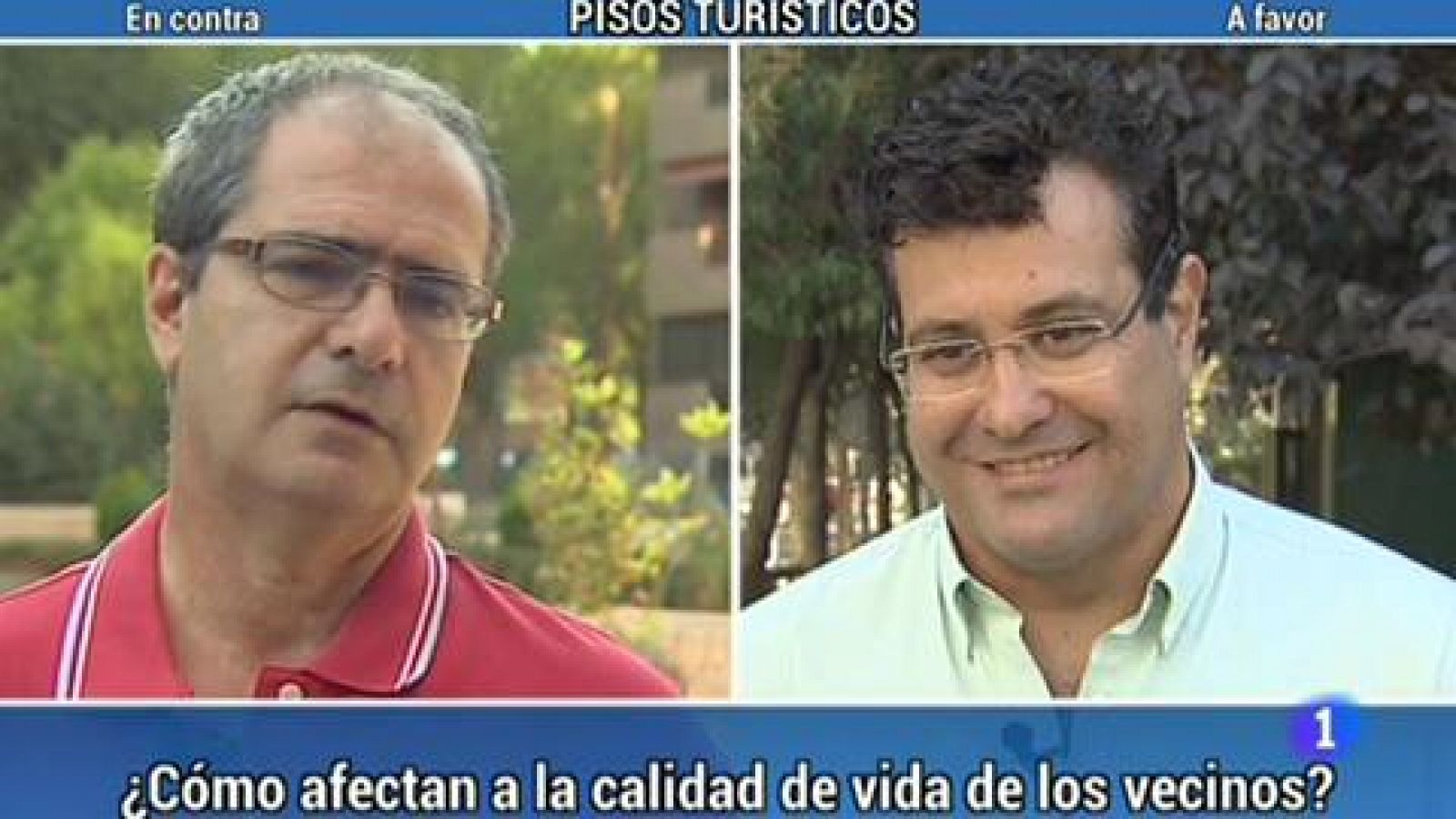 Telediario 1: Los pisos turísticos generan debate  | RTVE Play