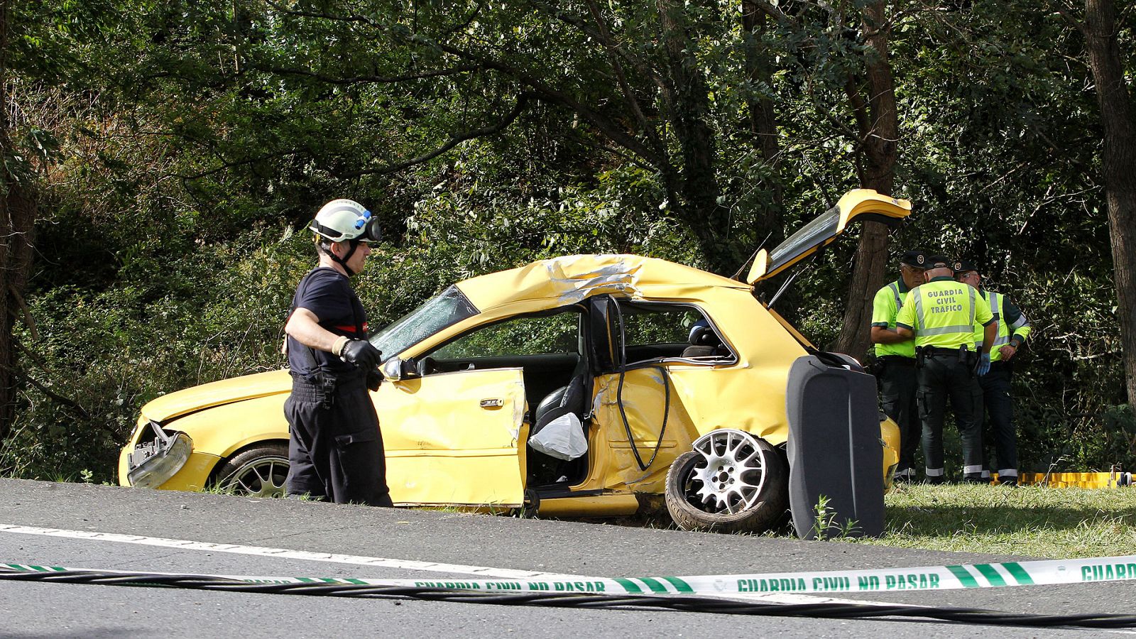 Accidente mortal en A Coruña