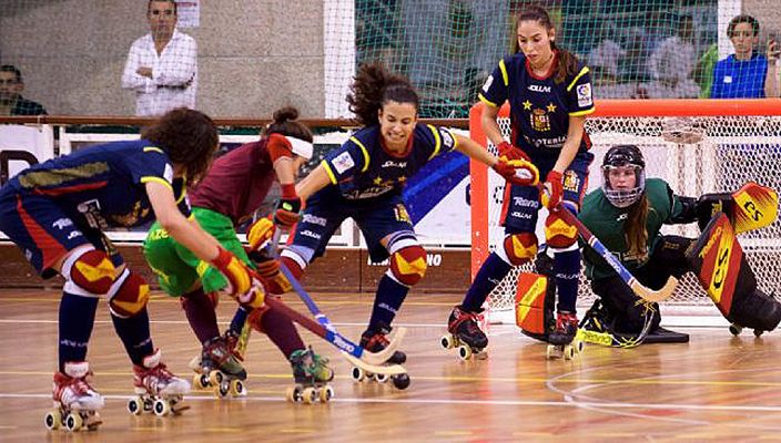 Telediario 1 - El huracán Leslie obliga a cancelar la final de Europeo de hockey patines