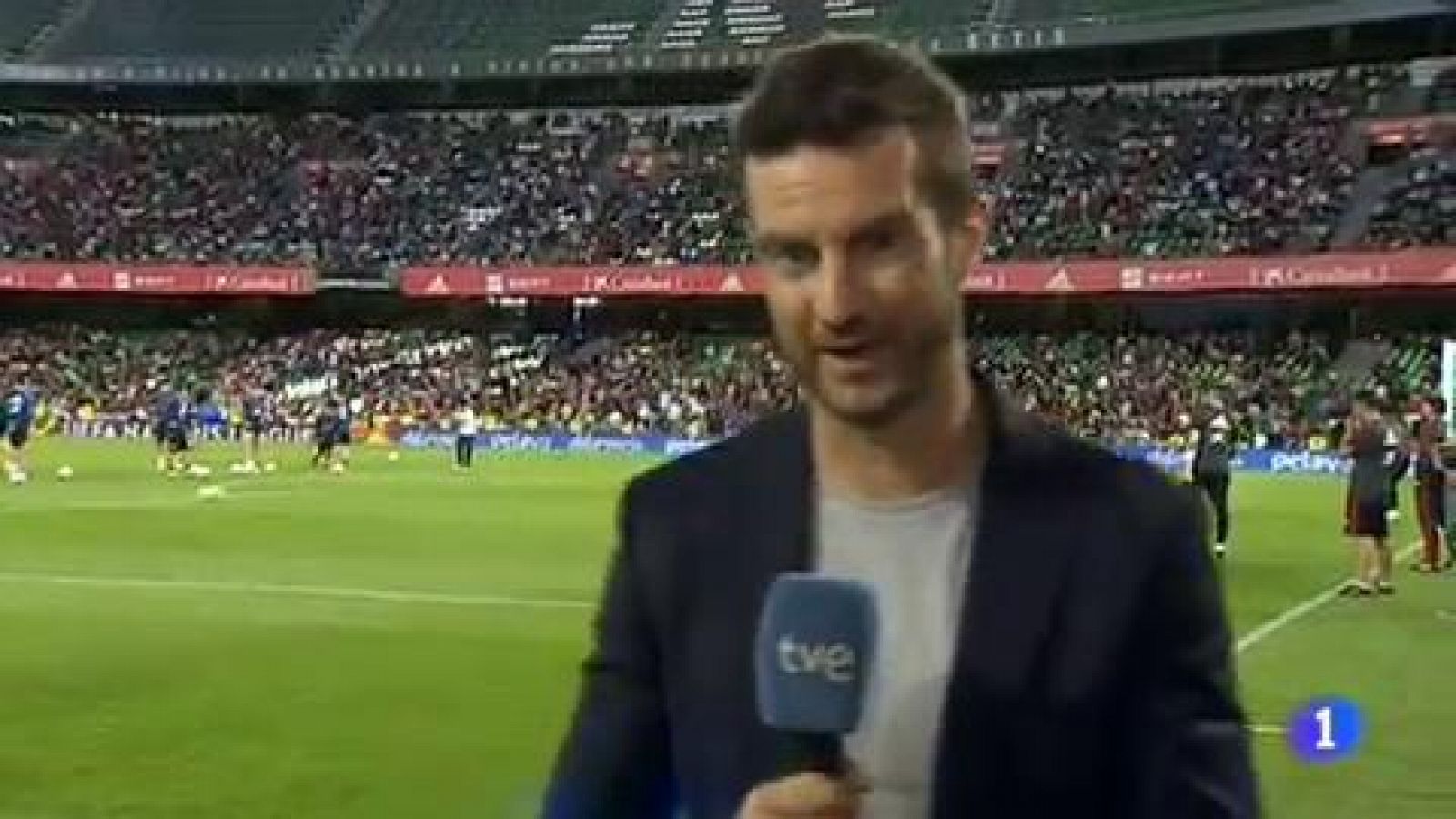 Telediario 1: Ramos, el más aclamado por la afición del Villamarín | RTVE Play