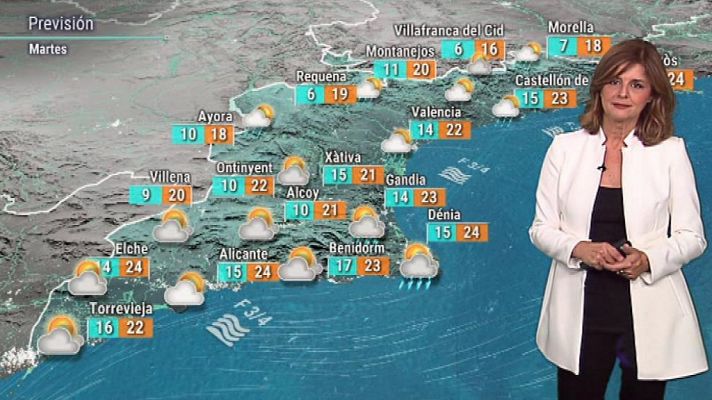 L'informatiu - Comunitat Valenciana - El tiempo en la Comunidad Valenciana - 15/10/18