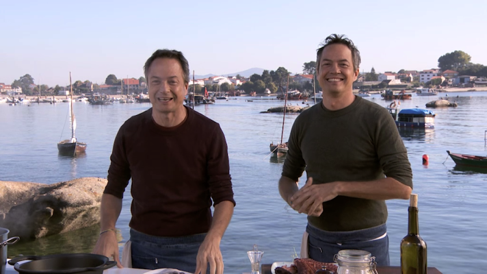 Torres en la cocina - Arroz caldoso de pulpo. Vieiras con patatas.