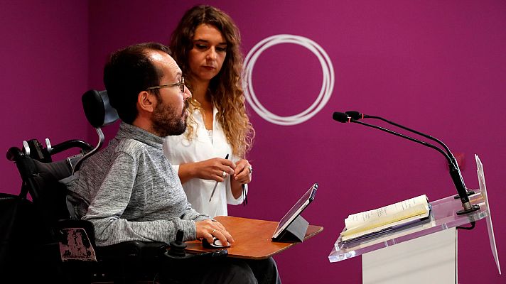 Telediario 1 - Podemos avisa al Gobierno: las medidas acordadas en los Presupuestos son intocables