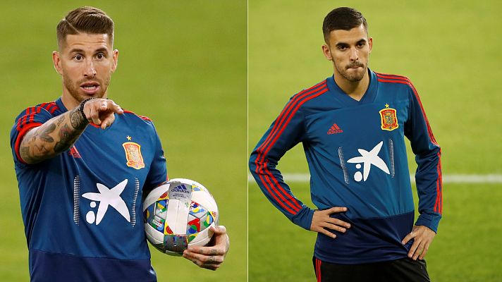 Telediario 1 - Dani Ceballos y Sergio Ramos vuelven a Sevilla