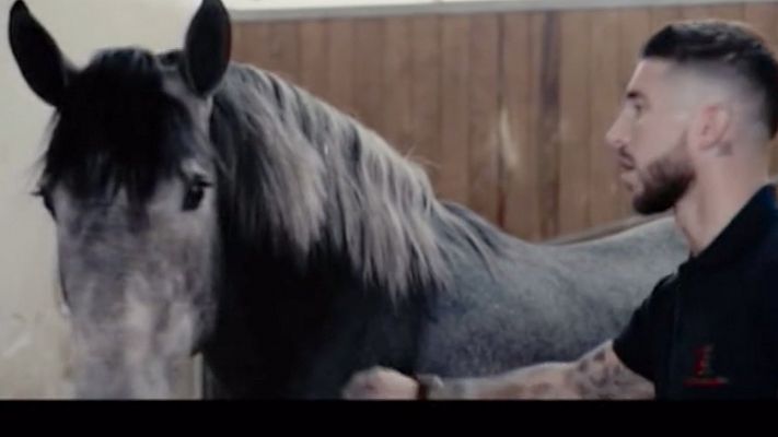 Sergio Ramos, pasión por los caballos