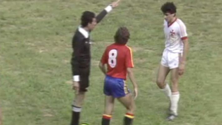 Deportes en el Archivo de RTVE - Fútbol: Malta 2 - España 3 (1983)