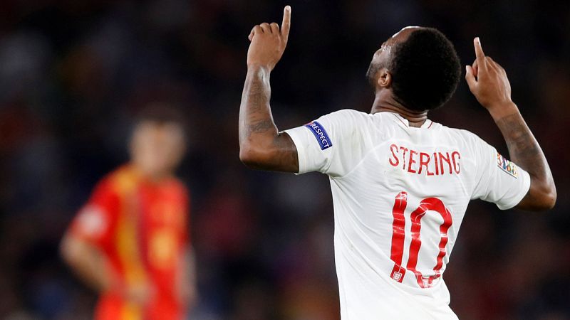 Liga de Naciones | Sterling marca su segundo gol a España (0-3)