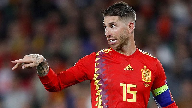 El capitán de la selección española, Sergio Ramos, ha admitido que no jugaron bien en la primera mitad contra Inglaterra y ha indicado que lo más destacado ha sido "la reacción del equipo".