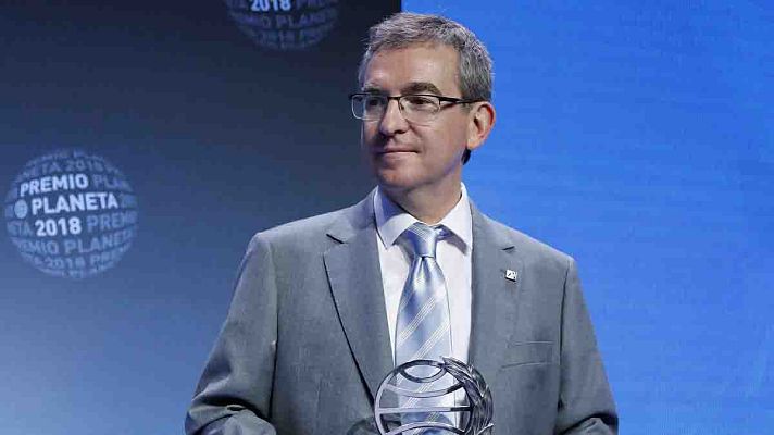 Telediario 1 - Santiago Posteguillo gana el Premio Planeta 2018 con la novela 'Yo, Julia'