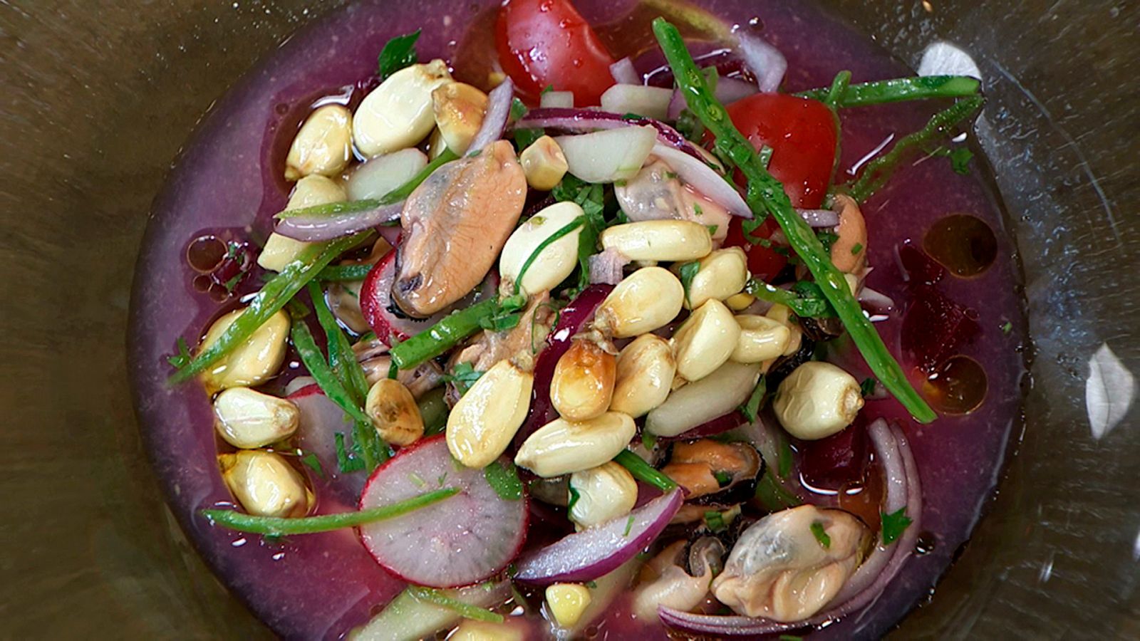 Torres en la cocina - Ceviche de verduras