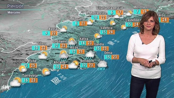 L'informatiu - Comunitat Valenciana - El tiempo en la Comunidad Valenciana - 16/10/18