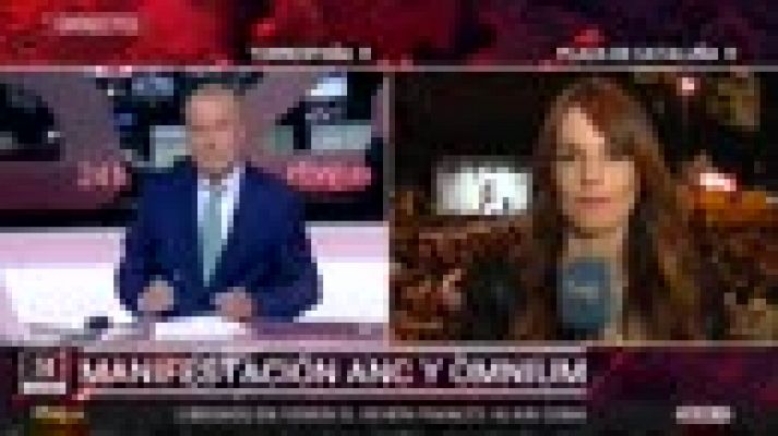 La tarde en 24h - Miles de personas exigen la libertad de los 'Jordis' en el aniversario de su encarcelamiento