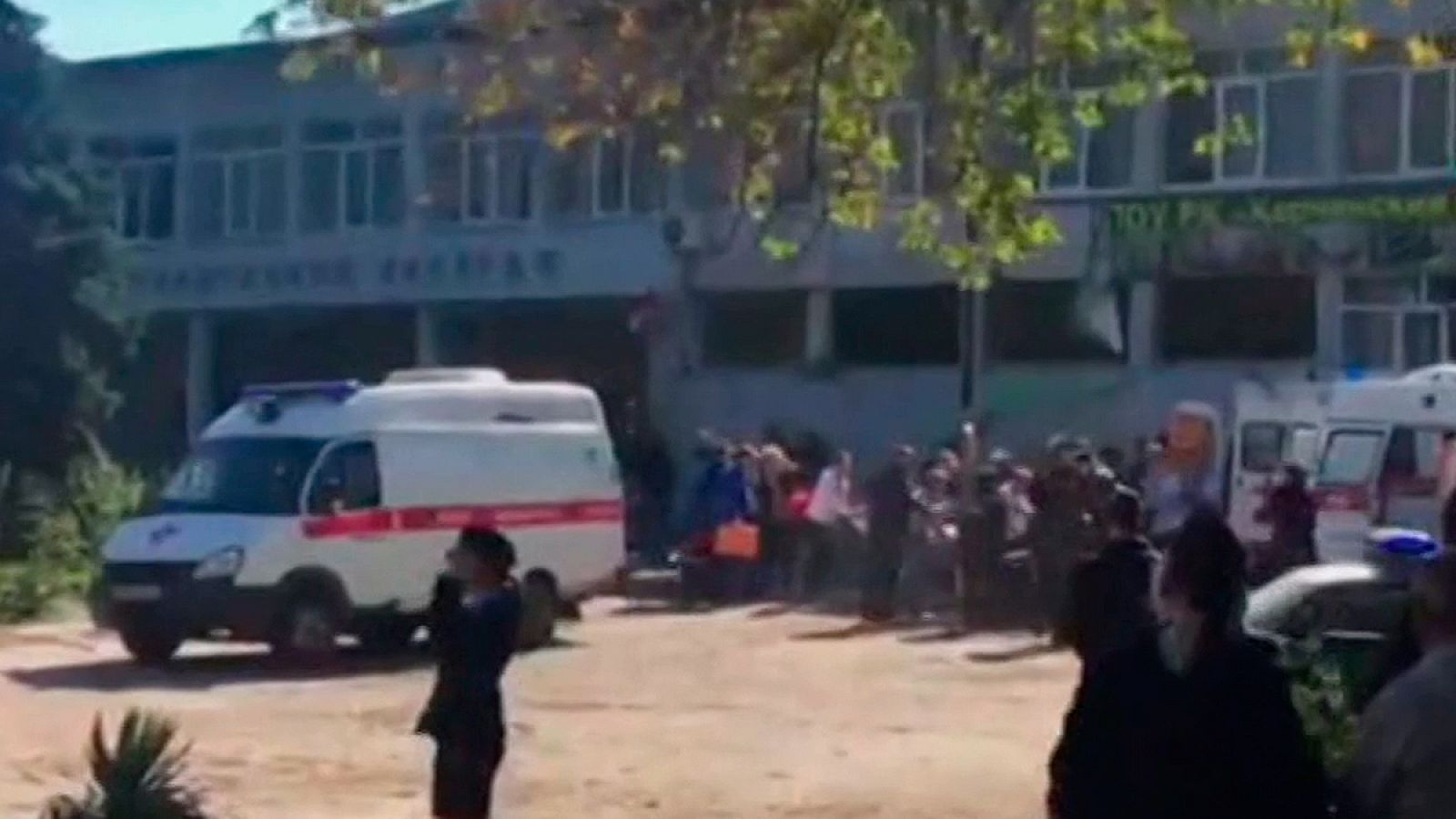 Al menos trece muertos y 50 heridos en un atentado terrorista contra un colegio en Crimea