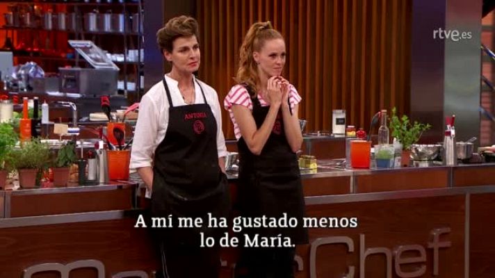 MasterChef Celebrity - La inesperada despedida de Maria Castro de nuestras cocinas