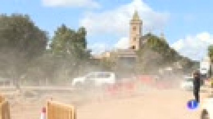 Telediario 1 - Encuentran el cadáver del niño desaparecido por las inundaciones de Mallorca en una zona próxima al torrente