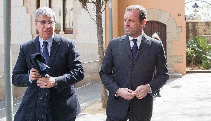 Telediario 1 - La AN juzgará a Rosell a partir de febrero por blanquear 20 millones de euros