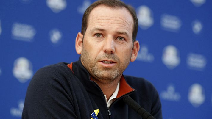 Telediario 1 - Sergio García: "Estoy feliz por el récord de puntos en la Ryder"