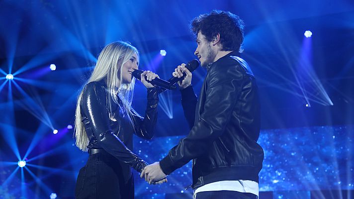 Miki y María cantan "Quédate en Madrid"