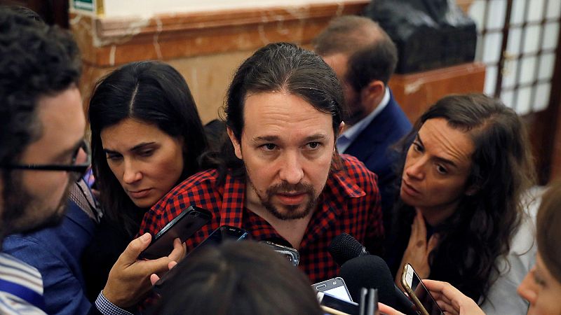 Iglesias: "Relajemos el tono, la situación de excepcionalidad en Cataluña requiere mucho diálogo"